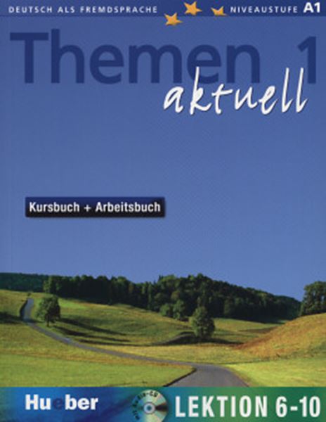Picture of THEMEN AKTUELL 1 (LEKT. 6-10) KURSBUCH+ARBEITSBUCH + CD (TEXTO/EXERCICIO)