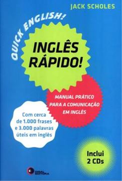 Imagem de INGLES RAPIDO - MANUAL PRATICO PARA A COMUNICACAO EM INGLES - CONTEM 2 CDs DE AUDIO