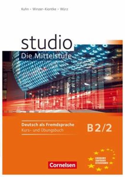Picture of STUDIO DIE MITTELSTUFE B2.2 - KURS- UND UBUNGSBUCH MIT LERNER-AUDIO-CDS MIT HORTEXTEN DES UBUNGSTEILS