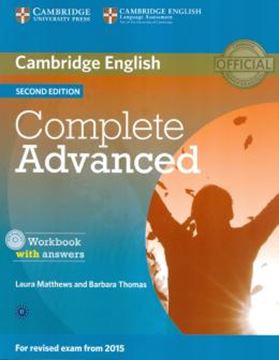 Imagem de COMPLETE ADVANCED WORKBOOK WITH ANSWERS WITH AUDIO CD