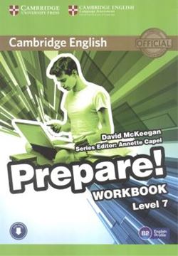 Imagem de CAMBRIDGE ENGLISH PREPARE! 7 WORKBOOK WITH AUDIO - 1ST ED