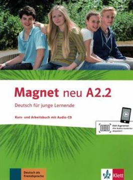 Imagem de MAGNET NEU A2.2 KURS UND ARBEITSBUCH MIT AUDIO-CD