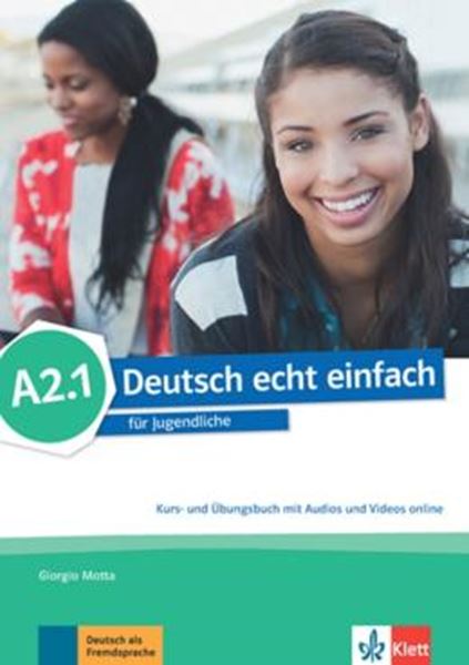 Picture of DEUTSCH ECHT EINFACH A2.1 KURS- UND UBUNGSBUCH MIT AUDIOS UND VIDEOS ONLINE