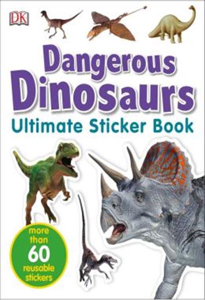 Picture of ULTIMATE STICKER BOOK - DANGEROUS DINOSAURS