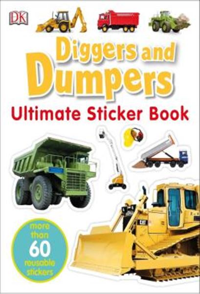 Picture of ULTIMATE STICKER BOOK - DIGGERS AND DUMPERS