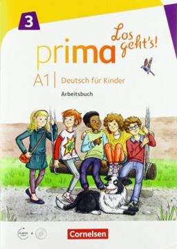 Imagem de PRIMA - LOS GEHT´S! A1.3 - DEUTSCH FUR KINDER - ARBEITSBUCH MIT AUDIO-CD