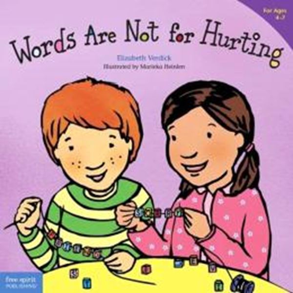 Picture of WORDS ARE NOT FOR HURTING