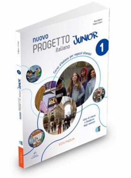 Picture of NUOVO PROGETTO ITALIANO JUNIOR 1 (A1) - LIBRO DI CLASSE E QUADERNO DEGLI ESERCIZI