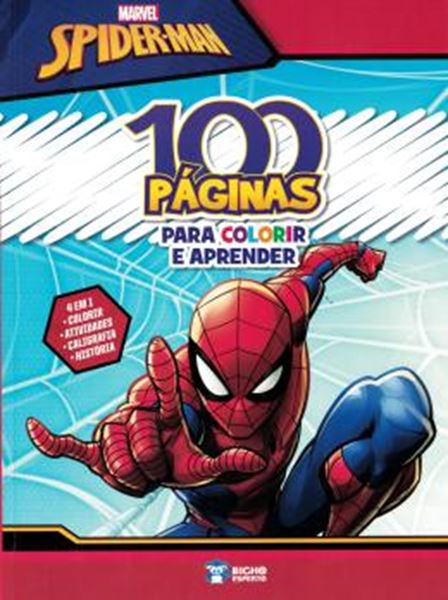 Picture of 100 PAGINAS PARA COLORIR - HOMEM-ARANHA