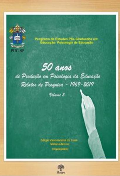 Picture of 50 ANOS DE PRODUCAO EM PSICOLOGIA DA EDUCACAO RELATOS DE PESQUISA 1969 - 2019 - VOL.2