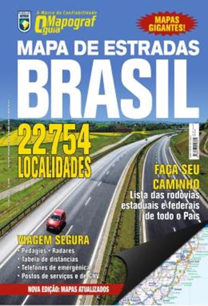 Picture of MAPA DE ESTRADAS BRASIL