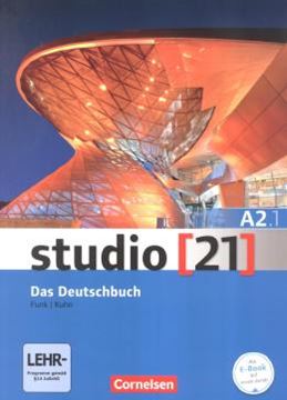 Imagem de STUDIO 21 - DAS DEUTSCHBUCH (A2.1) ( KURS UND UBUNGSBUCHMIT DVD-ROM ) DVD - E-BOOK MIT AUDIO, INTERAKTIVEN UBUNGEN, VIDEOCLIPS