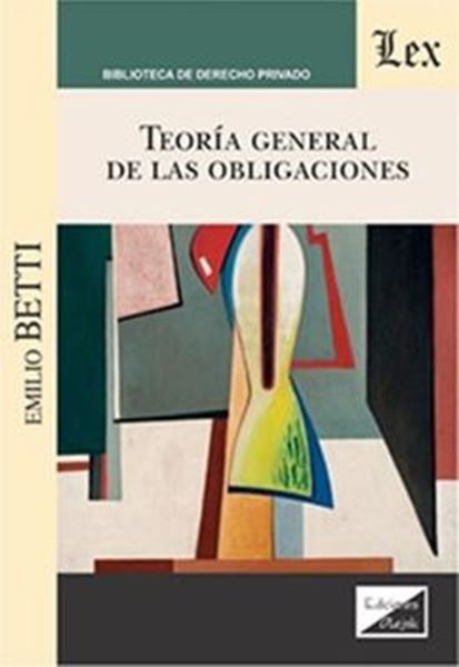 Picture of TEORIA GENERAL DE LAS OBLIGACIONES