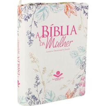 Imagem de A BIBLIA DA MULHER COM INDICE E ZIPER - CAPA FLORIDA
