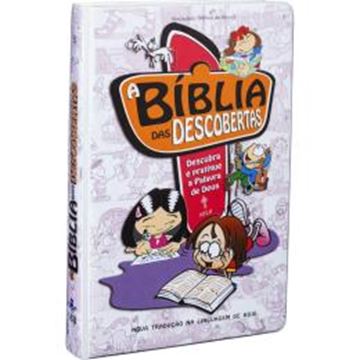 Imagem de A BIBLIA DAS DESCOBERTAS - CAPA ILUSTRADA VIOLETA