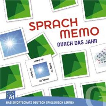 Imagem de SPRACHMEMO DURCH DAS JAHR - SPRACHSPIEL - BASISWORTSCHATZ DEUTSCH SPIELERISCH LERNEN