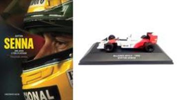 Imagem de AYRTON SENNA - UMA LENDA A TODA VELOCIDADE - EDICAO ESPECIAL - ACOMPANHA BRINDE EXCLUSIVO