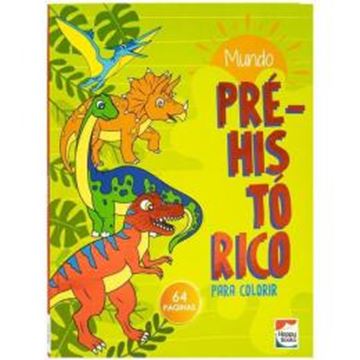 Imagem de VIVA AS CORES! LIVRO DE COLORIR - MUNDO PRE-HISTORICO