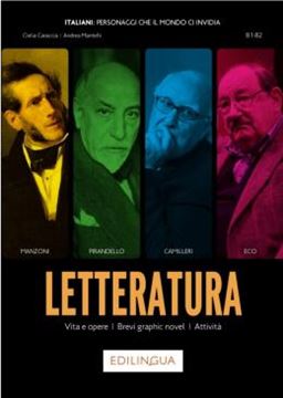 Imagem de LETTERATURA - VITA E OPERE, BREVI GRAPHIC NOVEL, ATTIVITA - LIVELLO B1-B2