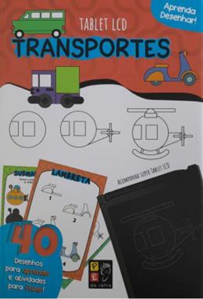 Picture of APRENDA DESENHAR! TRANSPORTES (ACOMPANHA TABLET LCD)
