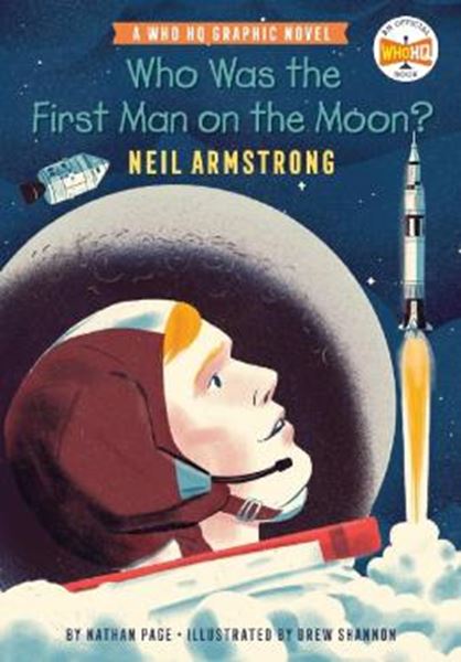 Picture of WHO WAS THE FIRST MAN ON THE MOON? - NEIL ARMSTRONG